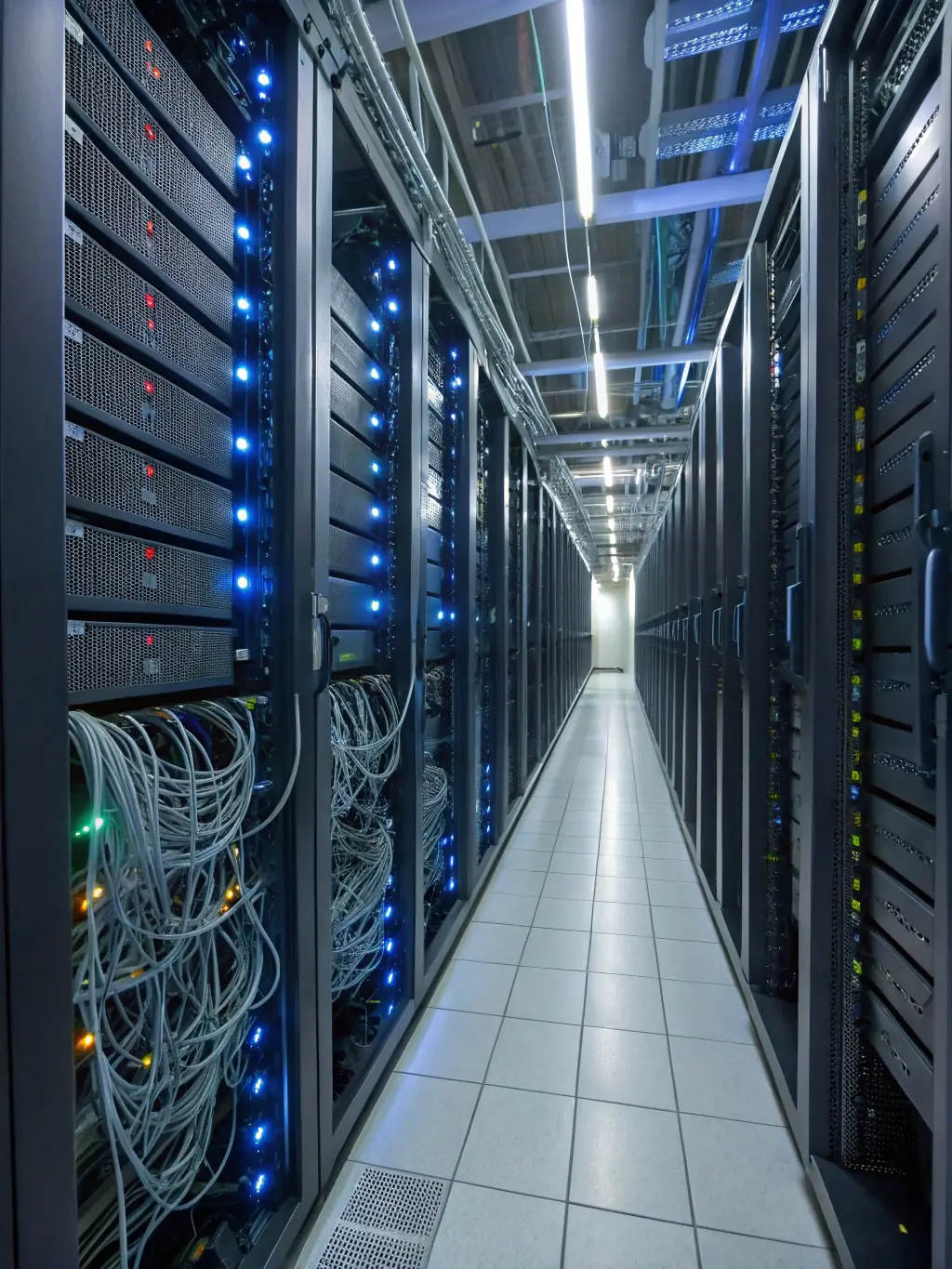 A visual representation of a secure network infrastructure being monitored and protected by Uandor's cybersecurity solutions, emphasizing the robustness and reliability of the training.